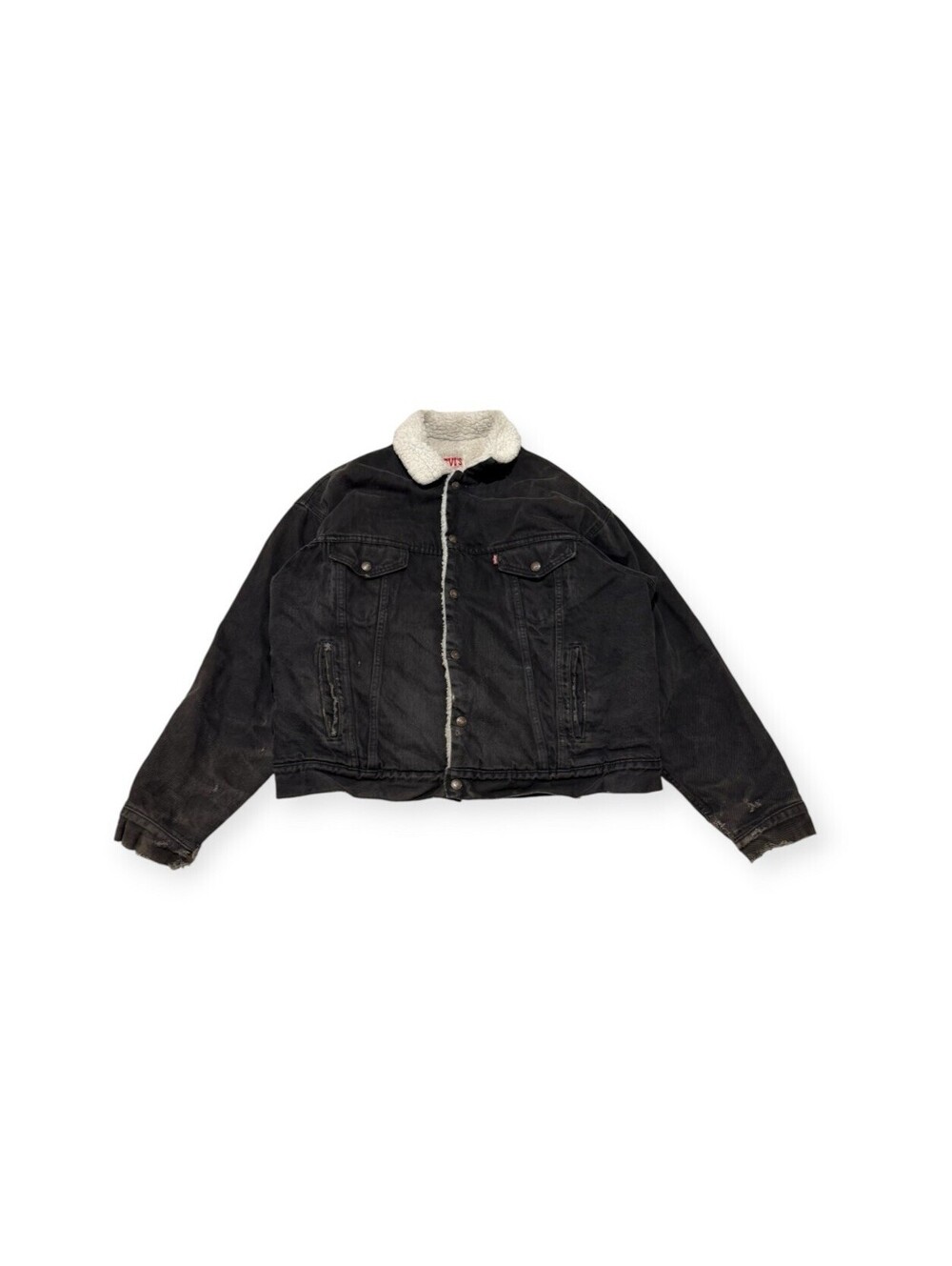 Vtg 80s 90s Levis Made in USA Sherpa Jacket Size XL Made In USA Men’s